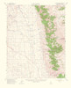 White Mountain Peak California Quad - USGS 1956 Poster Print by USGS USGS # CAWH0003