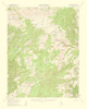Tower Peak California Quad - USGS 1956 Poster Print by USGS USGS # CATO0003
