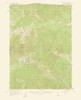 Seiad Valley California Quad - USGS 1962 Poster Print by USGS USGS # CASE0005