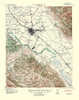 Salinas California Quad - USGS 1940 Poster Print by USGS USGS # CASA0058