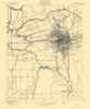 Stockton California Quad - USGS 1913 Poster Print by USGS USGS # CAST0002