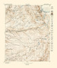 Pyramid Peak California Sheet - USGS 1896 Poster Print by USGS USGS # CAPY0001