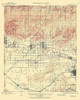 Pomona California Quad - USGS 1953 Poster Print by USGS USGS # CAPO0003