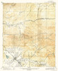 San Fernando California Quad - USGS 1900 Poster Print by USGS USGS # CASA0041