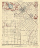 Pacoima California Quad - USGS 1927 Poster Print by USGS USGS # CAPA0003
