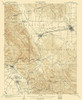 Pleasanton California Quad - USGS 1906 Poster Print by USGS USGS # CAPL0005