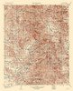 Kaweah California Quad - USGS 1909 Poster Print by USGS USGS # CAKA0001