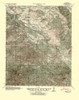 Jamesburg California Quad - USGS 1940 Poster Print by USGS USGS # CAJA0002