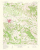 Lompoc California Quad - USGS 1961 Poster Print by USGS USGS # CALO0017