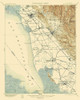 Haywards California Quad - USGS 1899 Poster Print by USGS USGS # CAHA0003