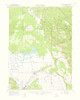 Fall River Mills California Quad - USGS 1963 Poster Print by USGS USGS # CAFA0003