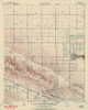 Del Sur California Quad - USGS 1937 Poster Print by USGS USGS # CADE0002