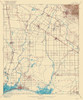 Downey California Sheet - USGS 1902 Poster Print by USGS USGS # CADO0001