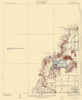 Chatsworth California Quad - USGS 1927 Poster Print by USGS USGS # CACH0001
