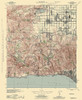 Calabasas California Quad - USGS 1944 Poster Print by USGS USGS # CACA0002