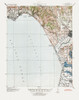 Capitola California Quad - USGS 1940 Poster Print by USGS USGS # CACA0009