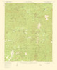 Hot Springs California Quad - USGS 1959 Poster Print by USGS USGS # CACA0017