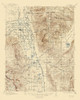 Bishop California Quad - USGS 1913 Poster Print by USGS USGS # CABI0003