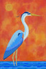 Blue Heron Poster Print by Casey Craig # C1264D