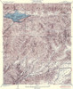 Bouquet Reservoir California Quad - USGS 1937 Poster Print by USGS USGS # CABO0002