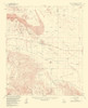 Borrego Mountain California Quad - USGS 1961 Poster Print by USGS USGS # CABO0008