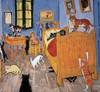 Van Gogh Arles Cat Poster Print by Inc. Chameleon Design # C1297D