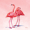 Hilo Flamingos I Poster Print by Paul Brent # BNT1564