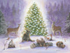 Woodland Gathering Poster Print by Pam Britton # BR477