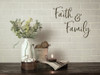 Faith and Family Poster Print by Susie Boyer # BOY533