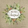 Merry Christmas Greenery II    Poster Print by Bluebird Barn Bluebird Barn  # BLUE370