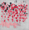 Abstract pink flowers field Poster Print by Atelier B Art Studio Atelier B Art Studio # BEGABS231