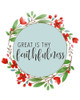 Great is thy Faithfulness Poster Print by Ann Bailey # BARC080B