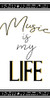 Music is My Life 1 Poster Print by Ann Bailey # BARN013A