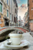 Venetian Canale Caffe #1 Poster Print by Alan Blaustein # B4010D