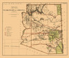 Arizona Territory - General Land Office 1876 Poster Print by General Land Office General Land Office # AZZZ0015