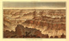 Grand Canyon, Point Sublime Arizona - Bien 1882 Poster Print by Bien Bien # AZGR0003