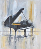 Piano In Gold 2 Poster Print by Allayn Stevens # AS20093