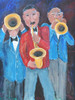 Blow Those Horns Poster Print by Allayn Stevens # AS20089