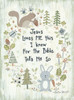 Jesus Loves Me - Woodland Poster Print by Annie LaPoint # ALP1982
