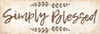 Simply Blessed            Poster Print by Annie Lapoint # ALP1515A