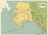 Alaska - Rand McNally 1897 Poster Print by Rand McNally Rand McNally # AKZZ0006