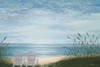 Beach Chairs Poster Print by Bruce Nawrocke # 8986G