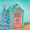 Peach Cabana Christmas Poster Print by Patricia Pinto # 9202Q