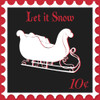Festive Holiday Stamp II Poster Print by SD Graphics Studio SD Graphics Studio # 8798AB