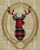 Holiday Tartan Deer I Poster Print by SD Graphics Studio SD Graphics Studio # 8768AB