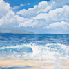 Waves I Poster Print by Kingsley Kingsley # 7942