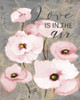 Kindles Blush Poppies I Poster Print by Lanie Loreth # 7683L