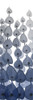 Sapphire Blooms On White 3 Poster Print by Albert Koetsier # AK8PL031A1