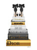 Book Stack Metallic Gold Poster Print by Amanda Greenwood # AGD115352