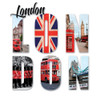 London Poster Print by BRAUN Studio BRAUN Studio # A582